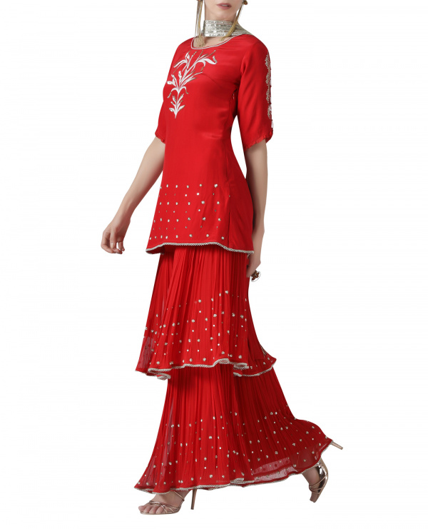 red-embroidered-sharara-set