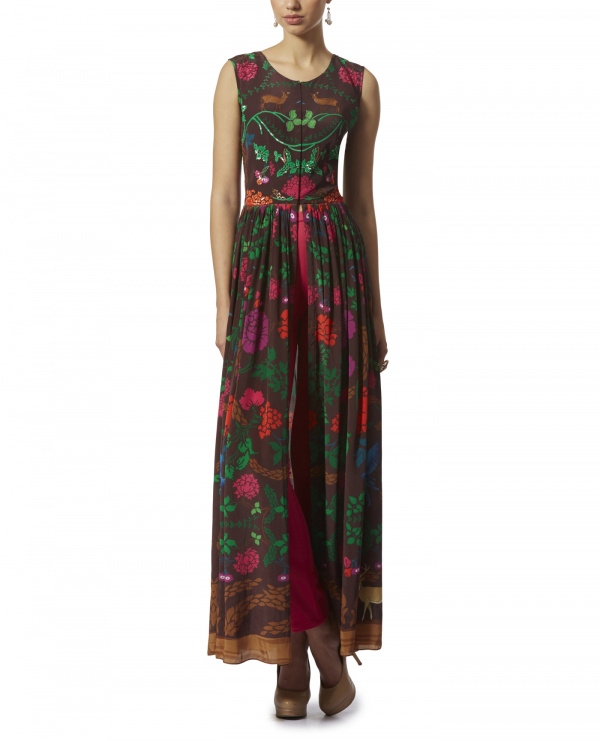 Embroidered Maxi