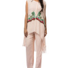 Embroidered Layered Tunic with Pants