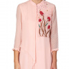 Embroidered Draped Tunic